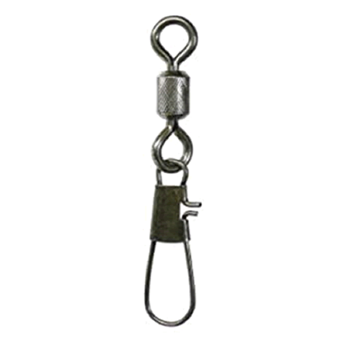 UG SWIVEL ROLLING SWIVEL W/INTERLOCK SNAP (ValuePack) #7 (50 pcs/pack) BLACK