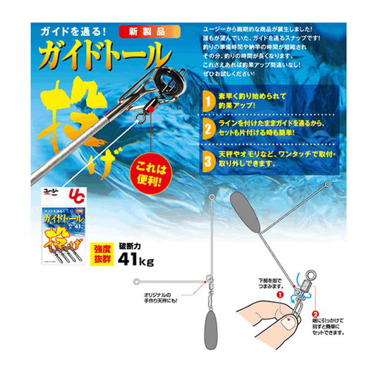 UG SWIVEL GUIDE TOHRU BLACK