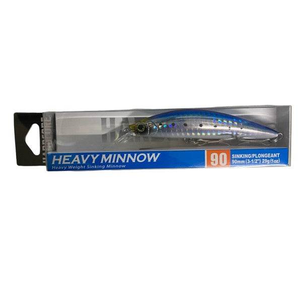 DUEL HARDCORE HEAVY MINNOW (S) 90mm 90mm : 29g SINKING 05 HIW IWASHI - Britannic Trade