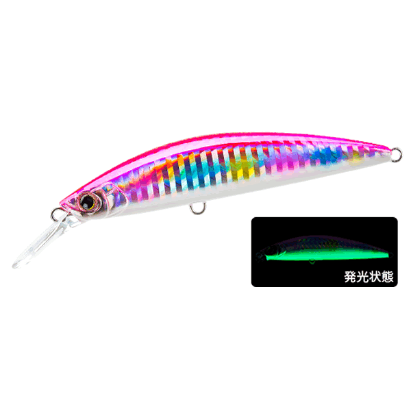 DUEL HARDCORE HEAVY MINNOW (S) 90mm 90mm : 29g SINKING 15 HLPC PK CANDY G BERRY