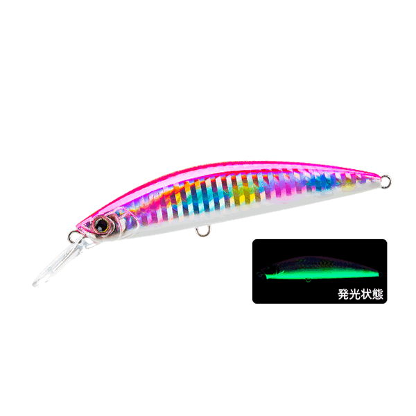 DUEL HARDCORE HEAVY MINNOW (S) 110mm 110mm : 37g SINKING 15 HLPC PINK CANDY GLOW BERRY