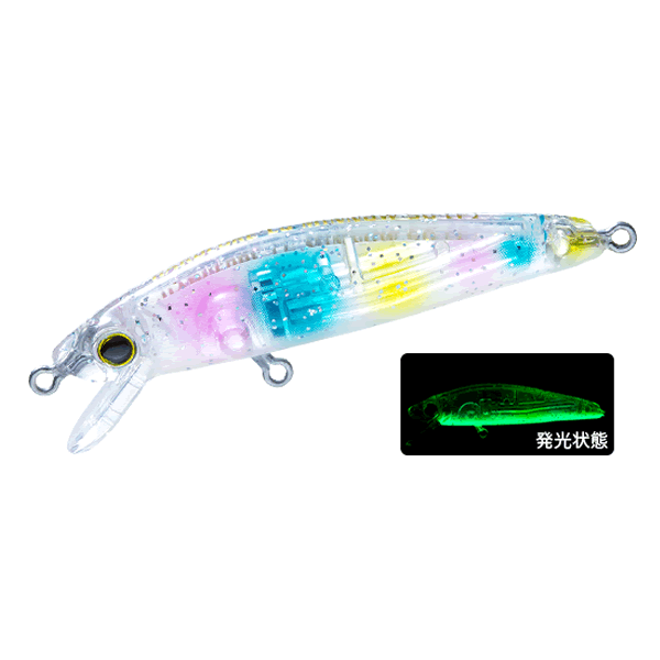 DUEL HARDCORE LG MINNOW (F) 50 50mm : 2.5g FLOATING LSCA-GLOWBERRY CANDY saltwater fishing lure
