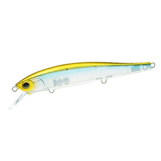 DUEL HARDCORE MINNOW flat 95SP 95mm : 12g Suspend GSPS GHOST PEARL SHAD
