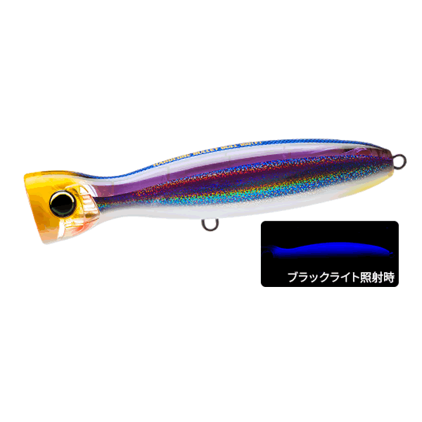 DUEL HARDCORE BULLET BULL (F) 160 160mm : 80g FLOATING F1206-HKVK 11:KAIMURAANCHOVY saltwater fishing lure