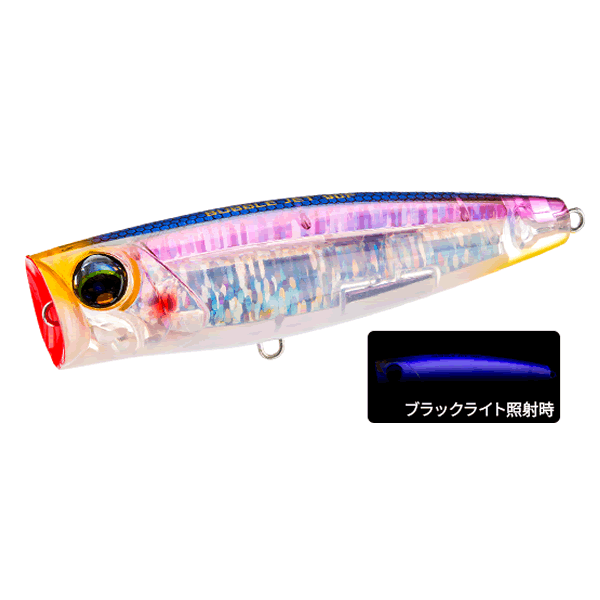 DUEL L-BLUE BUBBLE JET 120F 120mm : 45g FLOATING F1229-HKVK KAIMURAANCHOVY saltwater fishing lure