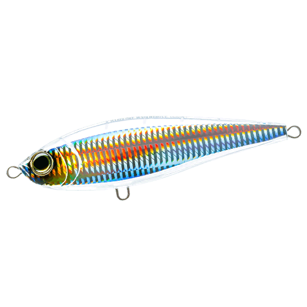 DUEL HARDCORE WATERDRIVE (S) 150 150mm : 75g SINKING CLEAR FLASH saltwater fishing lure