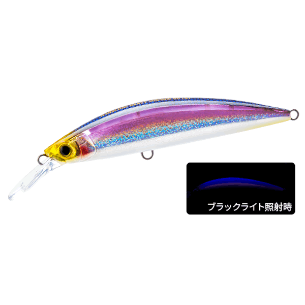 DUEL HARDCORE HEAVY MINNOW (S) 90mm 90mm : 29g SINKING 17 HKVK UV KATAKUCHI