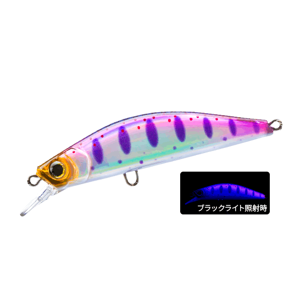 DUEL HARDCORE TROUT HEAVY FLAT 60S 60mm : 8g F1261-HKVY HKVY