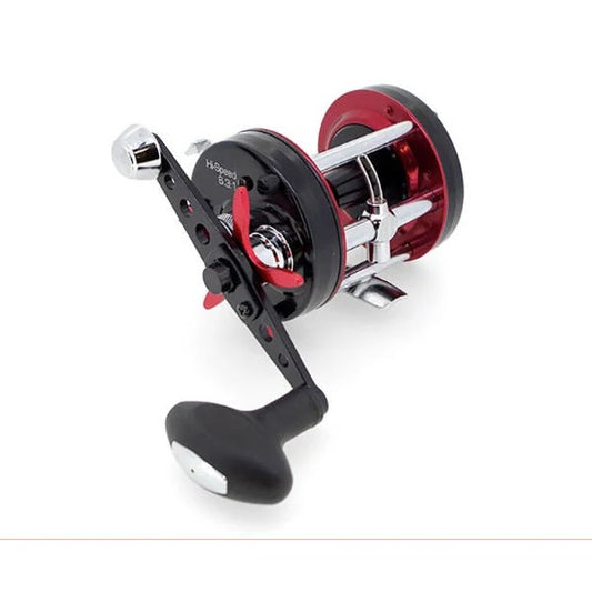 Abu Garcia Ambassadeur 6000 Ambassadeur 6500CS Rocket Black&RED High-Speed Right Hand — product photo