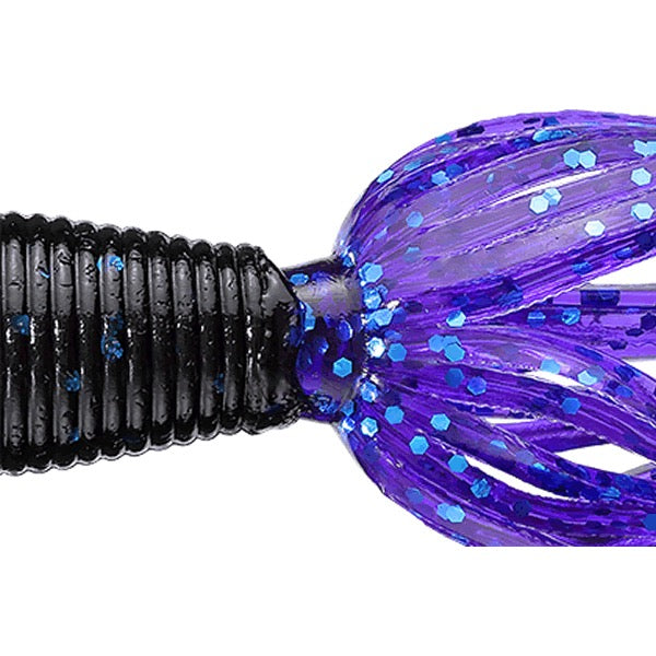 Gary YAMAMOTO BABY FAT IKA 80mm 021-164 BLACK BLUE FLAKE / PURPLE BLUE FLAKE