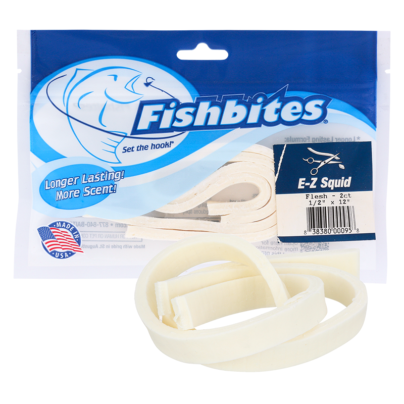 Fishbites E-Z Squid (Longer Lasting)