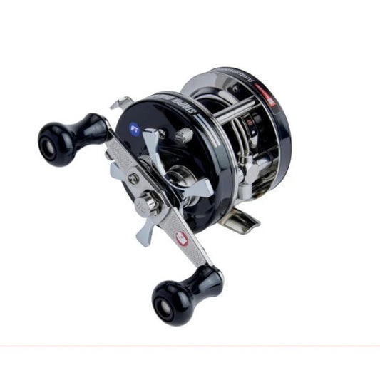Abu Garcia Ambassadeur 4000 Ambassadeur 4500 Factory Tuned Striper Black Right Hand — product photo